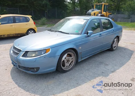 2007 Saab 9-5 2.3T W/Aero Package из США, поврежденный, VIN YS3EH49GX73520519